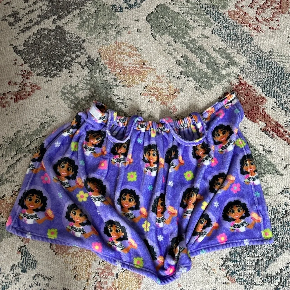 Disney Encanto Girls Bath Robe Blanket Wrap Dress Ultra Soft like new One Size